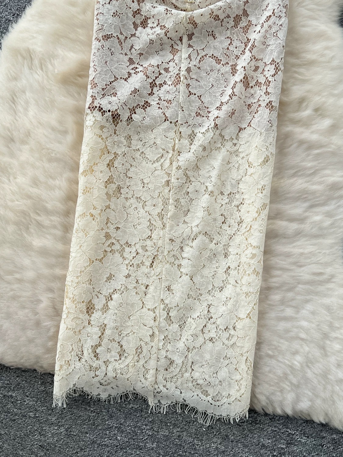 Cool girl lace dress FBC392 images